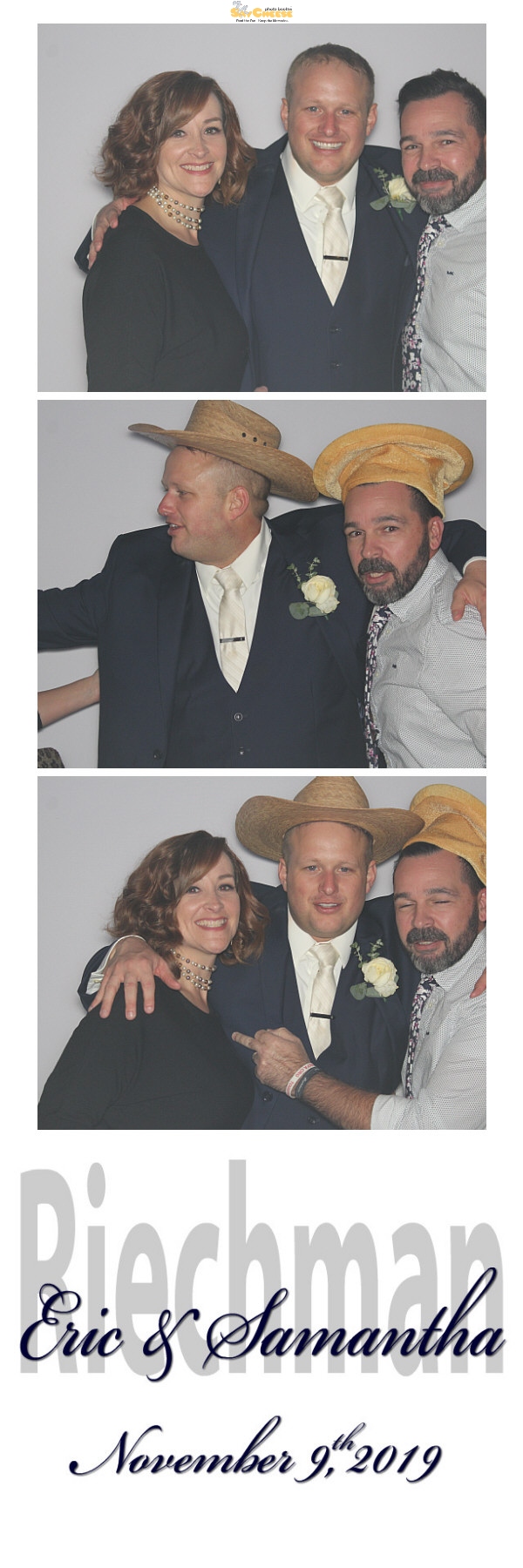 Huster / Riechman Wedding  | View more photos from the event at gallery.saycheesephotobooth.com/u/SayCheesePhotoBooth/Huster-Riechman-Wedding